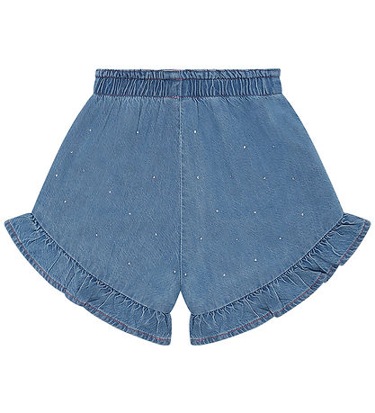 HC HELENA SPARKLING DENIM SHORTS Blue Denim  - Hust & Claire