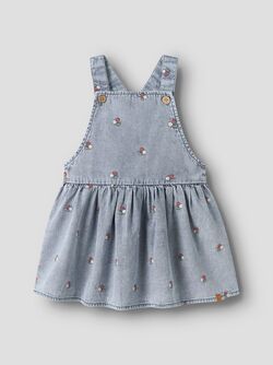 NMFFUNDA DNM EMB SKIRTALL LIL ATELIER Medium Blue Denim EMB - LIL`ATELIER