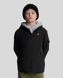 LYLE & SCOTT HOODED WINDBREAKER JACKET DARK NAVY - Lyle & Scott