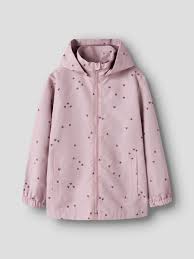 NKFMAXI JACKET LI AOP Keepsake Lilac 2 SMALL HEARTS - Name It