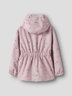 NKFMAXI JACKET LI AOP Keepsake Lilac 2 SMALL HEARTS - Name It