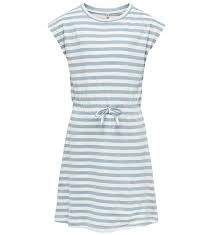 KOGMAY LIFE S/S DRESS JRS  Soft Chambray CLOUD DANCER - Kids Only 