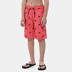 NKMZOKOL LONG SHORTS CAMP Hot Coral - Name It