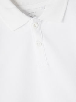 NMMFRANES LS POLO BRIGHT WHITE - Name It