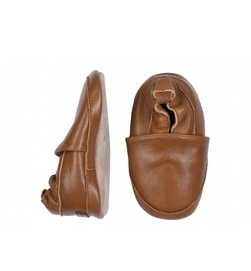 Melton Tøffel/slippers i skinn Cognac - Melton