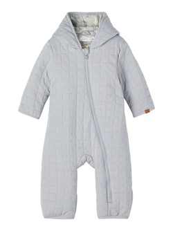 Marlin quilt suit  Dusty Blue - Name It