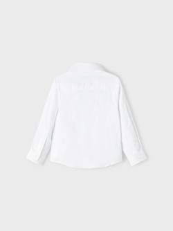 NMMRINAL LS SHIRT BRIGHT WHITE - Name It