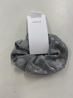 NKFACC-RAMONE SCRUNCHIE Silver Colour - Name It