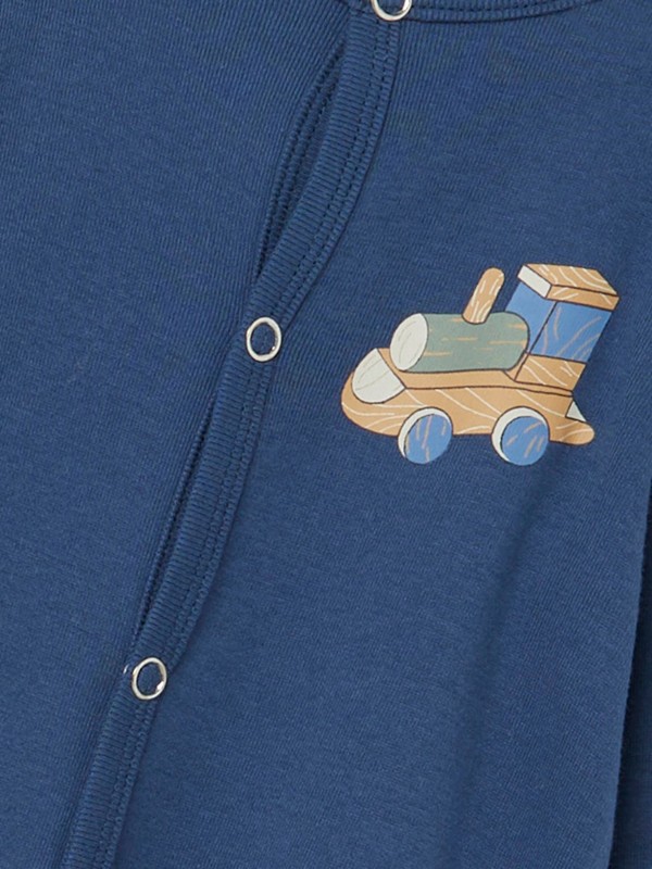 NBMNIGHTSUIT 2P W/F DARK DENIM TOYS  Dark Denim - Name It