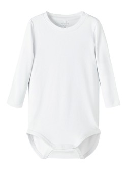 NBNMUS LS BODY  BRIGHT WHITE - Name It