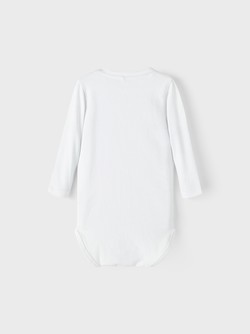 NBNMUS LS BODY  BRIGHT WHITE - Name It