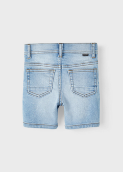 NMMSOFUS DNMTHRIS LONG SHORTS TB LIGHT BLUE DENIM - Name It