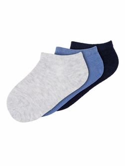 NKMVALDE 3P FOOTIE F4 Dusty Blue - Name It