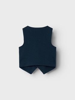 NMMFRANKLIN SWEAT WAISTCOAT UNB Dark Sapphire - Name It