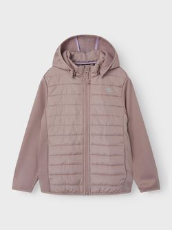 NMNMOUNT HYBRID JACKET TB Deauville Mauve - Name It