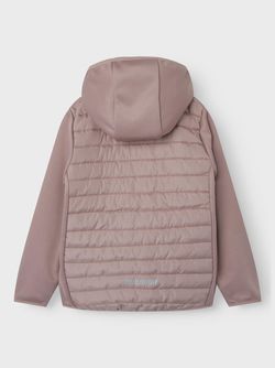 NMNMOUNT HYBRID JACKET TB Deauville Mauve - Name It