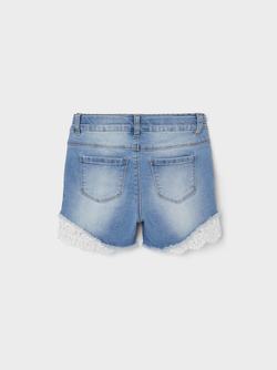 NKFSALLI SLIM DNM SHORTS 5372-HA NOOS Medium Blue Denim - Name It