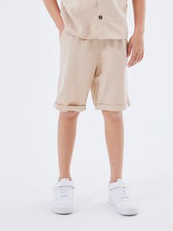 NKMFAHER SHORTS F NOOS Humus - Name It