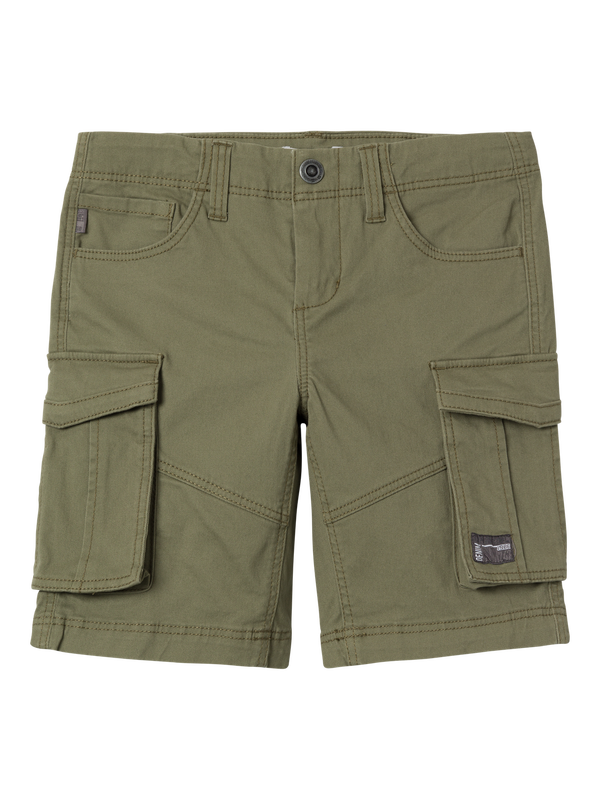 NKMRYAN REG TWI L SHORTS 6776-BA NOOS DEEP LICHEN GREEN - Name It