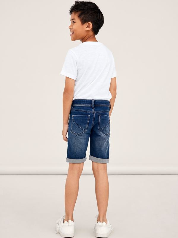 NKMSILAS SLIM DNM L SHORTS 2272-TX NOOS Medium Blue Denim - Name It