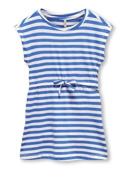 KMGMAY S/S DRESS JRS French Blue CLOUD DANCER - Kids Only 