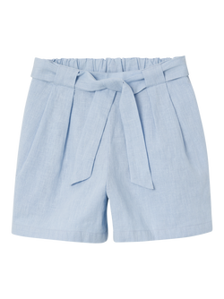 NKFFALINNEN SHORTS Chambray Blue - Name It