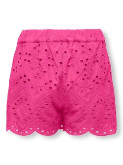 KOGCLEO LIFE EMB SHORTS WVN Raspberry Rose - Kids Only 