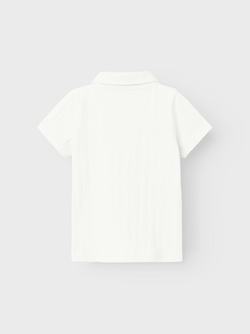 NMMFEN SS POLO BRIGHT WHITE - Name It