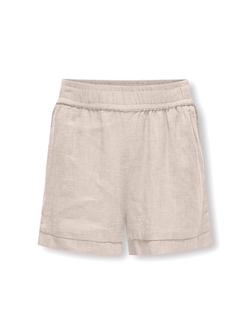 KOGTOKYO LINEN BLEND SHORTS PNT Pumice Stone - Kids Only 