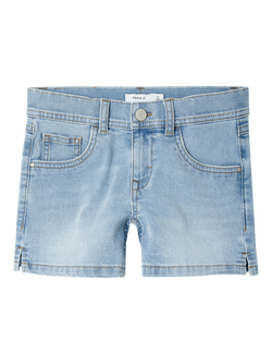 NKFSALLI SLIM DNM SHORTS 9843-IC TB LIGHT BLUE DENIM - Name It