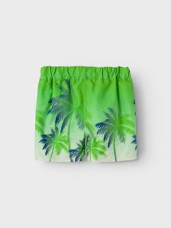 NKMZOCCAS SWIM SHORTS Green Gecko - Name It