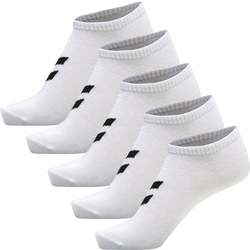 hmlMATCH ME SOCK 5-PACK Hvit - Hummel