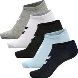 hmlMATCH ME SOCK 5-PACK Grå-/blåmix - Hummel