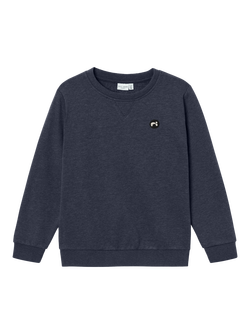 NKMVIMO LS SWEAT BRU NOOS Dark Sapphire - Name It