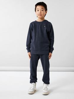 NKMVIMO LS SWEAT BRU NOOS Dark Sapphire - Name It