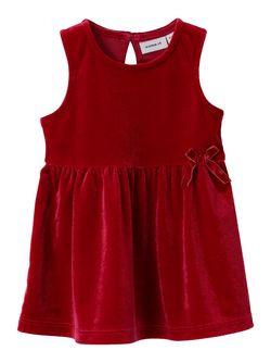 NBFREVEL VEL DRESS Jester Red - Name It