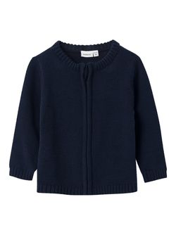 NMMTONY KNIT CARDIGAN Dark Sapphire - Name It