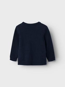 NMMTONY KNIT CARDIGAN Dark Sapphire - Name It