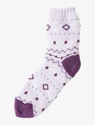 NKFNOBBI KNIT SOCK Lavender Mist JACQUARD - Name It