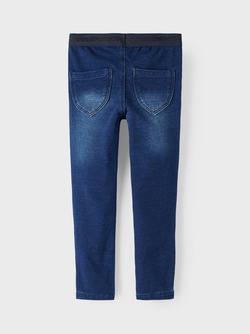 NMFSALLI SLIM SWE JEANS 1190-BO NOOS Dark Blue Denim DARK SAPPHIRE LUREX - Name It