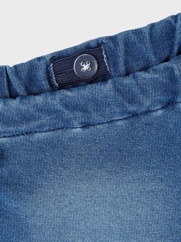 NBFBELLA SHAPED R SWE JEANS 2404 Medium Blue Denim - Name It