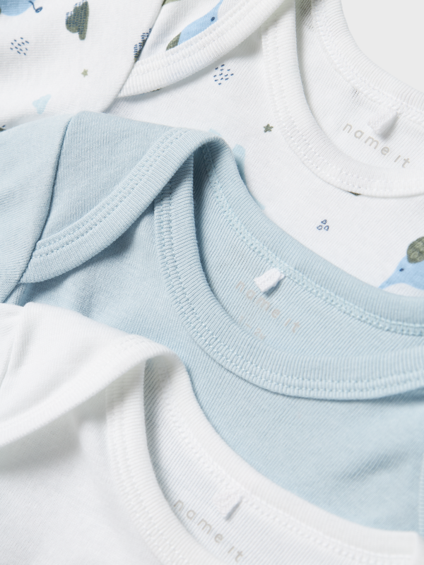 NBMBODY 3P LS BABY ELEPHANT  Baby Blue - Name It