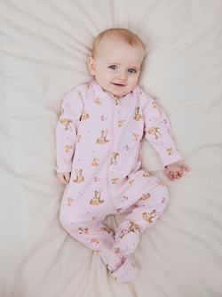 NBFNIGHTSUIT 2P ZIP FF ROSE DEER  IBIS ROSE - Name It