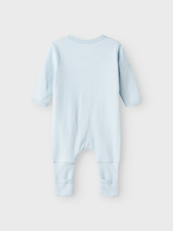 NBMNIGHTSUIT 2P ZIP  ELEPHANT  Baby Blue - Name It