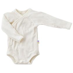 Joha omslagsbody i ull Off White  - Joha