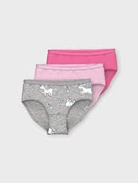 NMFBRIEFS 3P GREY MELANGE UNICORN GREY MELANGE - Name It