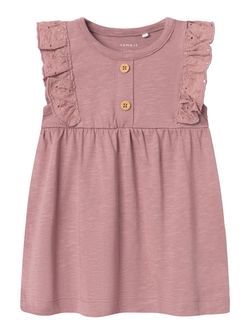 NBFHUBBI SS DRESS Nostalgia Rose - Name It