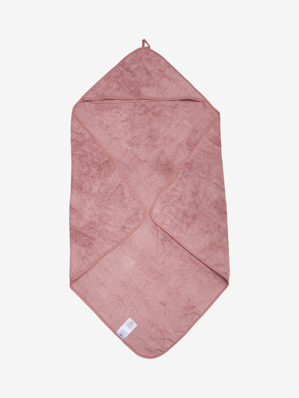 PIPPI HÅNDKLE MED HETTE  Old Rose - Pippi