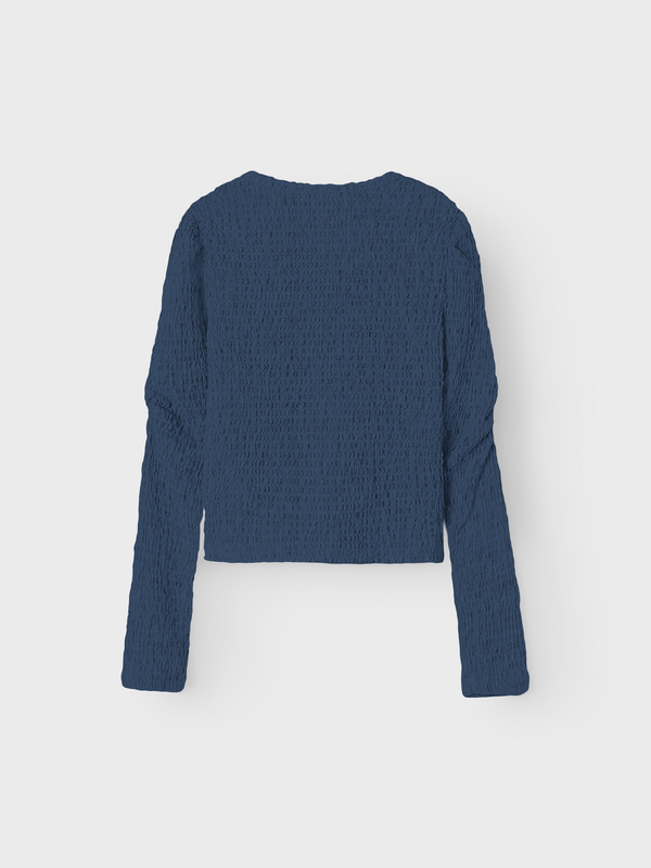 NKFLONNIS LS XSL SHORT TOP Dark Denim - Name It