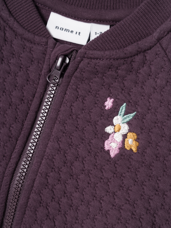 NBFLEGA QUILT CARD Plum Perfect - Name It